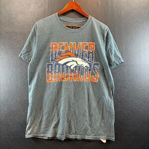 Nfl Men's Grey and Blue T-shirt